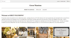 Desktop Screenshot of green-mansions.com
