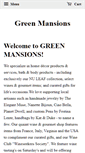 Mobile Screenshot of green-mansions.com